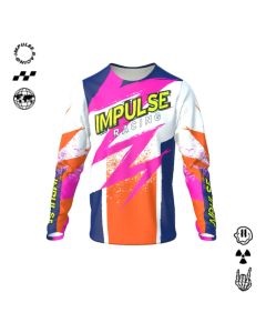Maglia da motocross personalizzabile IMPULSE 90'S, sublimazione Impulse Racing