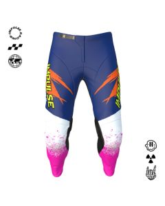 Pantalon de motocross personnalisable IMPULSE 90'S, renforts et stretch Impulse Racing