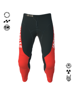 Pantalon de motocross personnalisable IMPULSE LINE version CFS, course sur sable Enduropale du Touquet