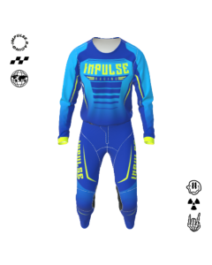 Tenue de motocross personnalisable IMPULSE ALPHA, maillot et pantalon Impulse Racing