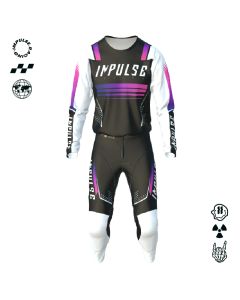 Tenue compl&egrave;te de motocross IMPULSE ASSAULT &agrave; personnaliser.