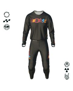 Tenue de motocross personnalisable IMPULSE MIAMI, maillot et pantalon Impulse Racing